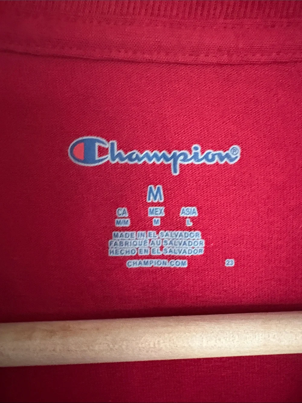 Champion Walking Cy Iowa State Red Tee - Picture 2 of 3